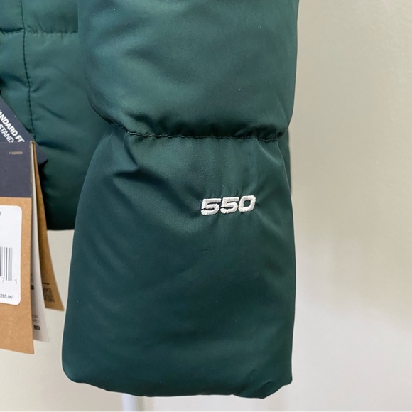 The North Face Women's Gotham Jacket Down Coat Dark Sage Green Sz XS BRAND NEW! - Picture 5 of 12